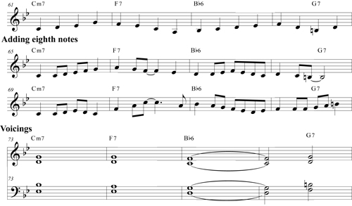 NYJA Beginner Curriculum Snapshot of Duke Ellington's "Perdido".